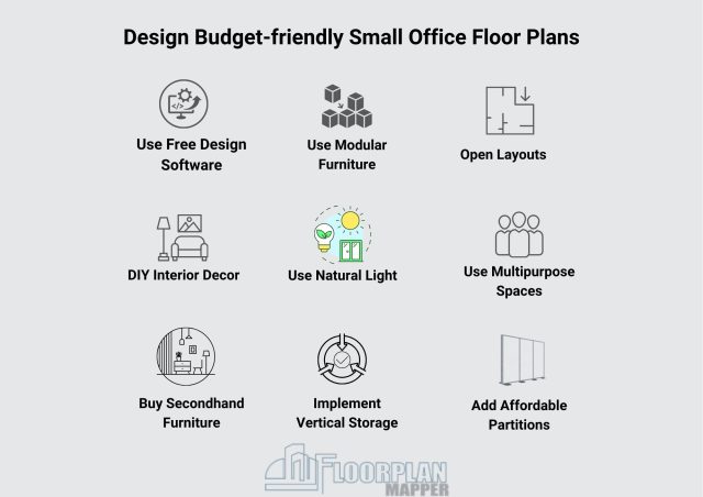 Design Budget-friendly Small Office Floor Plans